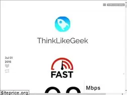 Sites similar to thinklikegeek.com