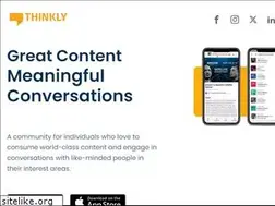 Sites similar to thinkly.me