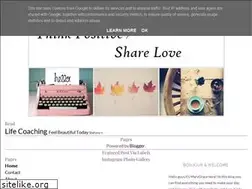 Sites similar to thinkpositive-sharelove.blogspot.com