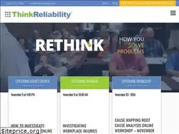 Sites similar to thinkreliability.com