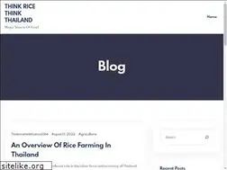 Sites similar to thinkricethinkthailand.com