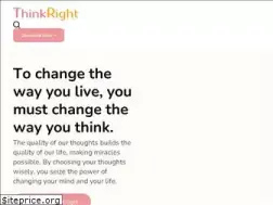 Sites similar to thinkright.me