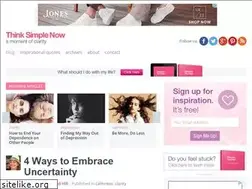 Sites similar to thinksimplenow.com