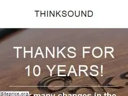 Sites similar to thinksound.com