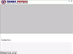 Sites similar to thinksphysics.com
