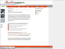 Sites similar to thinksupport.de