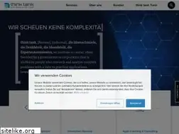 Sites similar to thinktank.de
