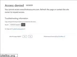 Sites similar to thinkvacuum.com