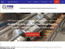 Sites similar to thinmetalsales.com