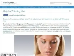 Sites similar to thinninghair.com
