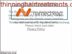 Sites similar to thinninghairtreatments.com