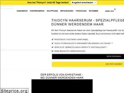 Sites similar to thiocyn-haarserum.de
