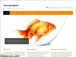 Sites similar to thirdagematters.com.au