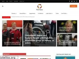 Sites similar to thirdsector.com.au
