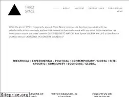 Sites similar to thirdspacetheater.org