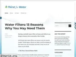 Sites similar to thirstforwater.com