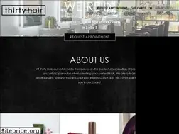 Sites similar to thirtyhair.com