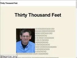 Sites similar to thirtythousandfeet.com