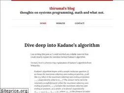 Sites similar to thirumal.blog