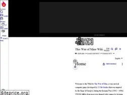 Sites similar to this-war-of-mine.wikia.com