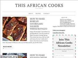 Sites similar to thisafricancooks.com