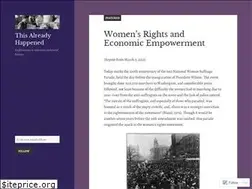 Sites similar to thisalreadyhappened.com