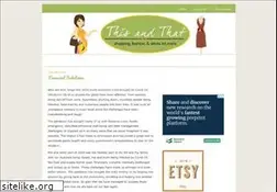 Sites similar to thisandthat-online.com