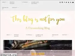 Sites similar to thisblogisnotforyou.com