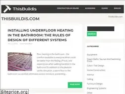 Sites similar to thisbuildis.com