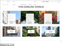 Sites similar to thisdarlingworld.com