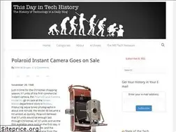 Sites similar to thisdayintechhistory.com