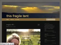 Sites similar to thisfragiletent.com