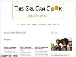 Sites similar to thisgirlcancook.nl