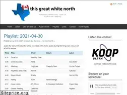 Sites similar to thisgreatwhitenorth.com