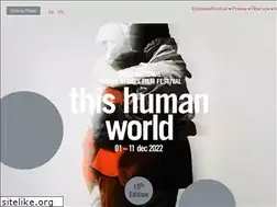 Sites similar to thishumanworld.com