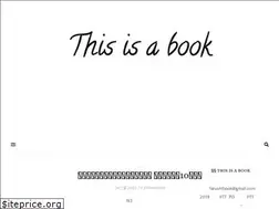 Sites similar to thisisabook.net