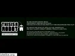 Sites similar to thisisarobot.com
