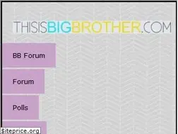 Sites similar to thisisbigbrother.com