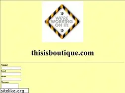 Sites similar to thisisboutique.com