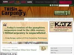 Sites similar to thisiscarpentry.com