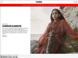 Sites similar to thisisfabric.com