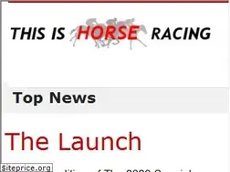 Sites similar to thisishorseracing.com
