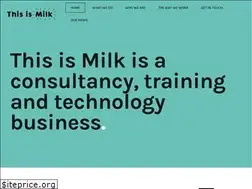 Sites similar to thisismilk.co.uk