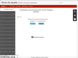 Sites similar to thisismusicforpeople.blogspot.com