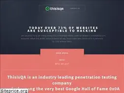 Sites similar to thisisqa.com