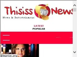 Sites similar to thisissnews.com