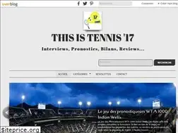 Sites similar to thisistennis2017.over-blog.com