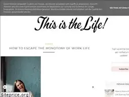 Sites similar to thisisthelife.pro