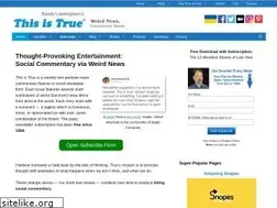 Sites similar to thisistrue.com