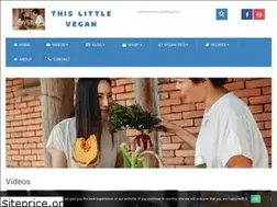 Sites similar to thislittlevegan.com